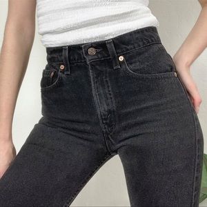 Vintage Levi 505 black jeans